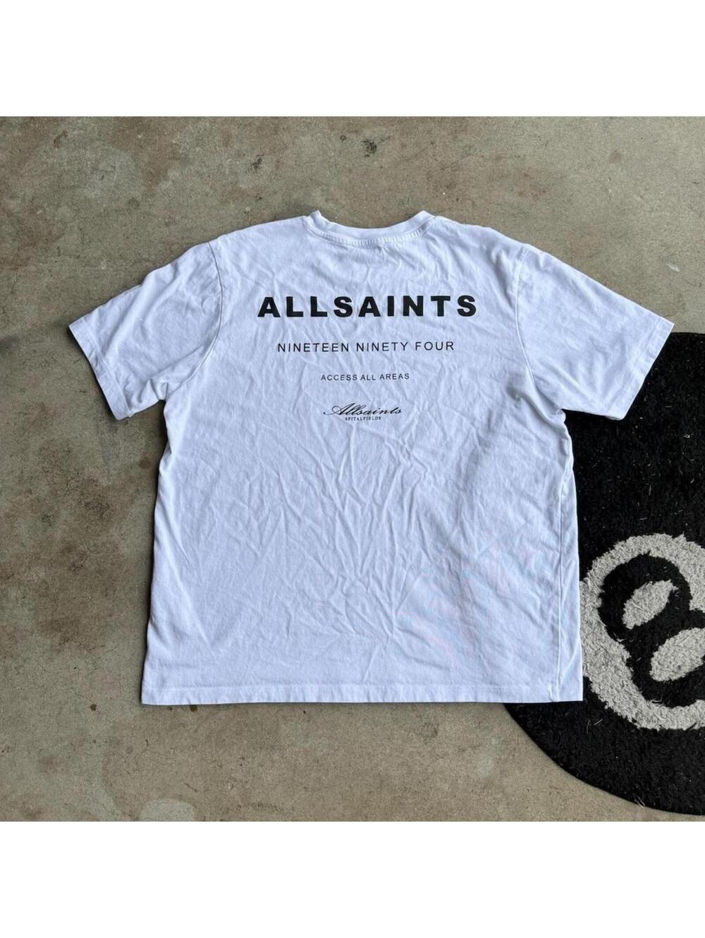 Y2K All Saints Spellout Graphic Tee